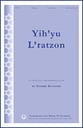 Yih'yu L'ratzon SSAA choral sheet music cover